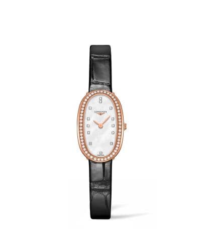 Longines Symphonette M Red Gold / Diamond / MOP