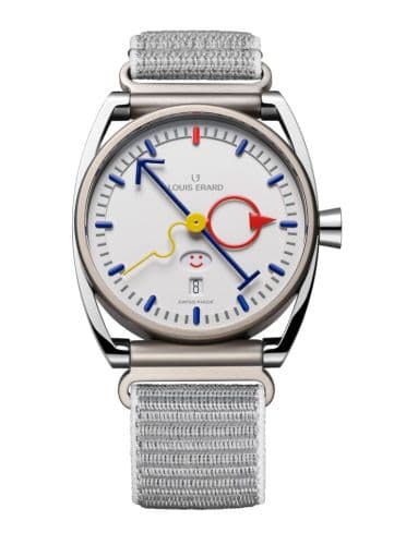 Louis Erard Excellence La Semaine Blanche Louis Erard x Alain Silberstein Titanium / White