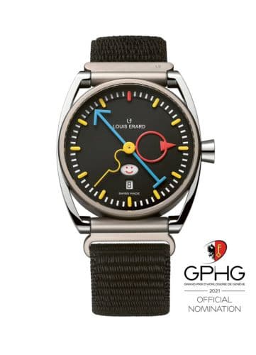 Louis Erard Excellence La Semaine Louis Erard x Alain Silberstein Titanium / Black