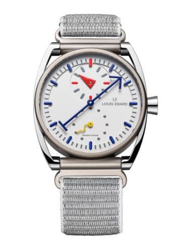 Louis Erard Excellence Le Régulateur Blanc Louis Erard x Alain Silberstein Titanium / White