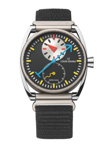 Louis Erard Excellence Le Régulateur Louis Erard x Alain Silberstein II Titanium / Black