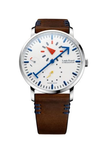 Louis Erard Excellence Le Régulateur Louis Erard x Alain Silberstein Stainless Steel / White