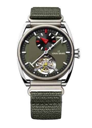 Louis Erard Excellence Le Régulateur Tourbillon Louis Erard x Alain Silberstein III Titanium / Khaki