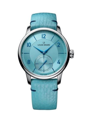 Louis Erard Excellence Petite Seconde 39 Stainless Steel / Bleu Glacier