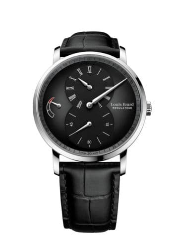 Louis Erard Excellence Regulator Stainless Steel / Grey