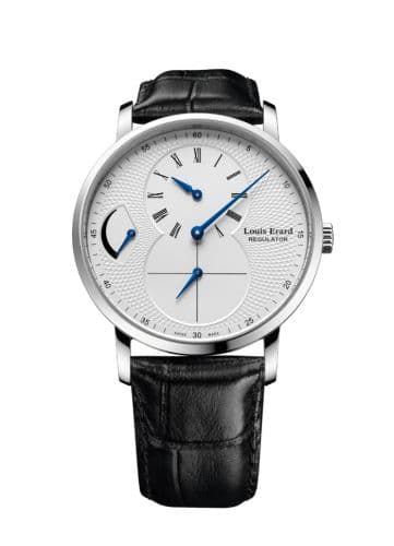 Louis Erard Excellence Regulator Stainless Steel / Silver