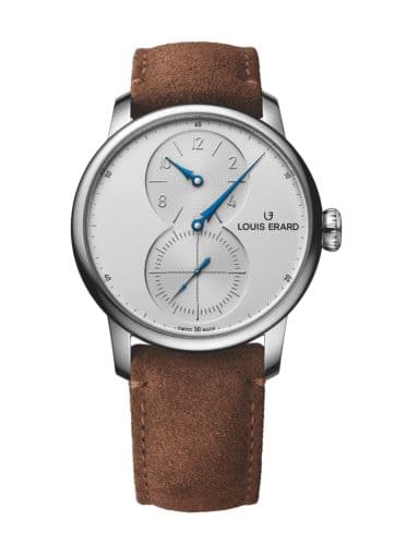 Louis Erard Excellence Regulator Stainless Steel / Silver