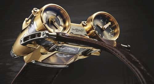 MB&F Horological Machine N°4 HM4 Thunderbolt Yellow Gold
