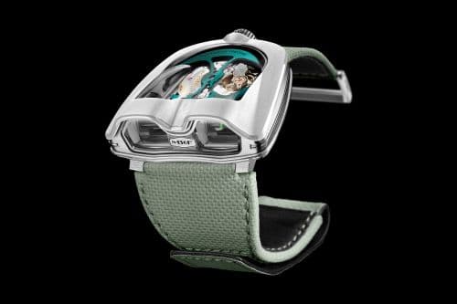 MB&F Horological Machine N°8 HM8 Mark 2 Titanium / White