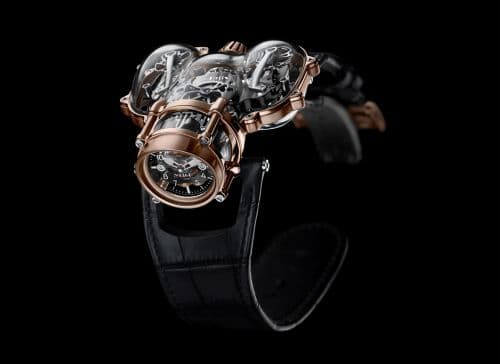 MB&F Horological Machine N°9 HM9 Sapphire Vision Red Gold / Black
