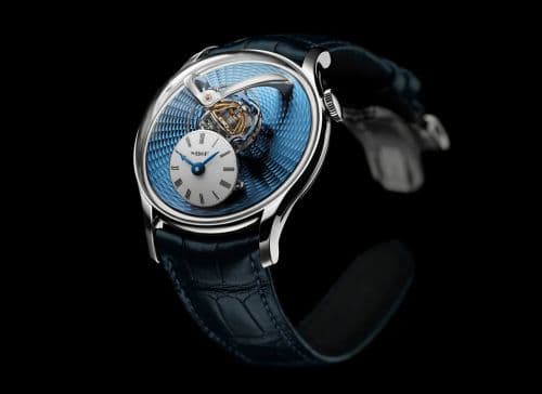 MB&F Legacy Machine Thunderdome Platinum / Blue