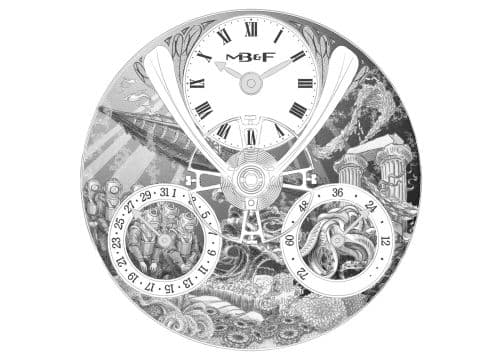 MB&F x Eddy Jaquet Legacy Machine Split Escapement Twenty Thousand Leagues Under the Sea