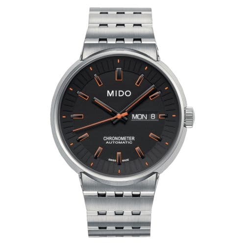 Mido All Dial Chronometer Stainless Steel / Black