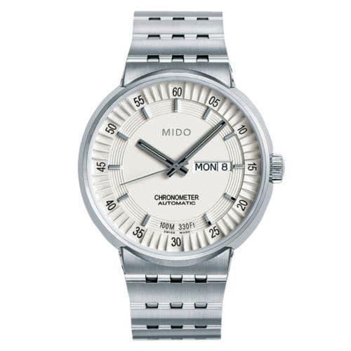 Mido All Dial Chronometer Stainless Steel / Silver