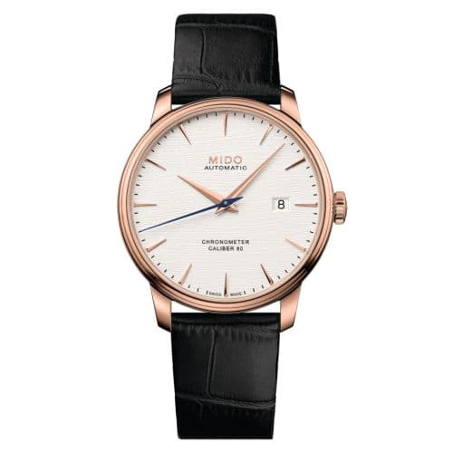 Mido Baroncelli Chronometer Rose Gold / Silver