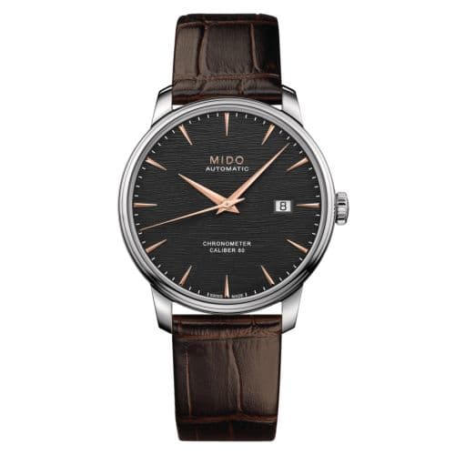 Mido Baroncelli Chronometer Stainless Steel / Anthracite