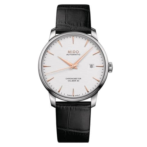Mido Baroncelli Chronometer Stainless Steel / Silver