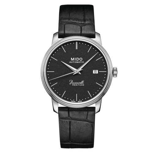 Mido Baroncelli Heritage Stainless Steel / Black