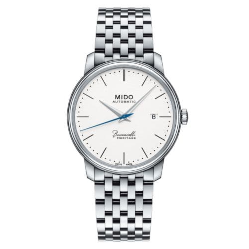 Mido Baroncelli Heritage Stainless Steel / White / Bracelet