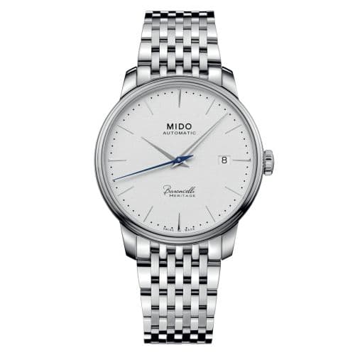 Mido Baroncelli Heritage Stainless Steel / White / Bracelet