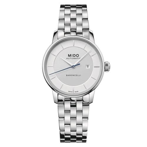 Mido Baroncelli Signature 30 Stainless Steel / Silver / Bracelet