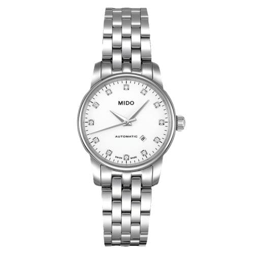 Mido Baroncelli Tradition Lady Stainless Steel / White / Bracelet