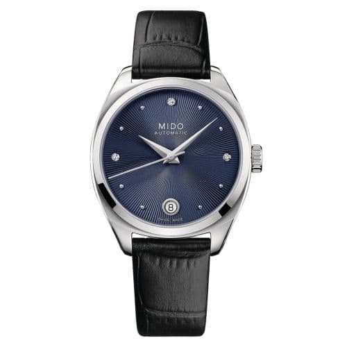 Mido Belluna Royal Lady Stainless Steel / Blue