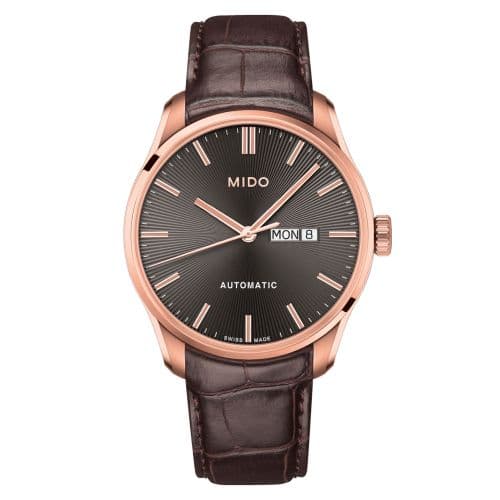 Mido Belluna Sunray Rose Gold / Grey