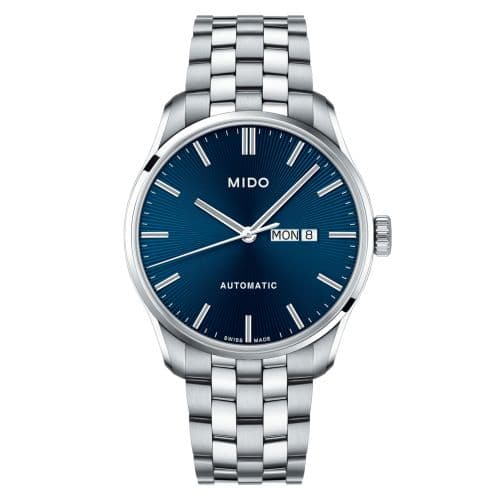 Mido Belluna Sunray Stainless Steel / Blue / Bracelet