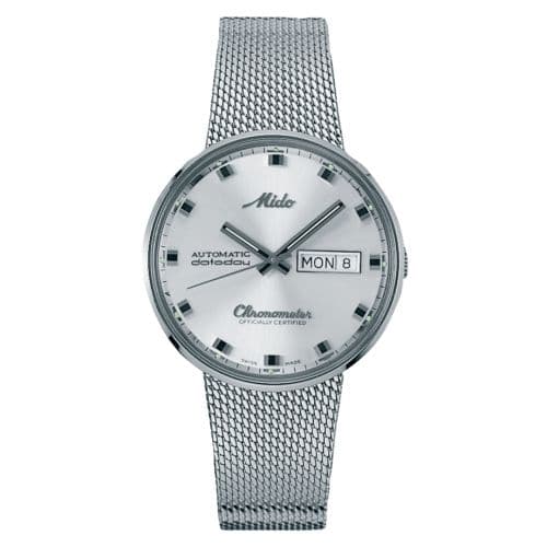 Mido Commander 1959 Chronometer Stainless Steel / Silver / Bracelet