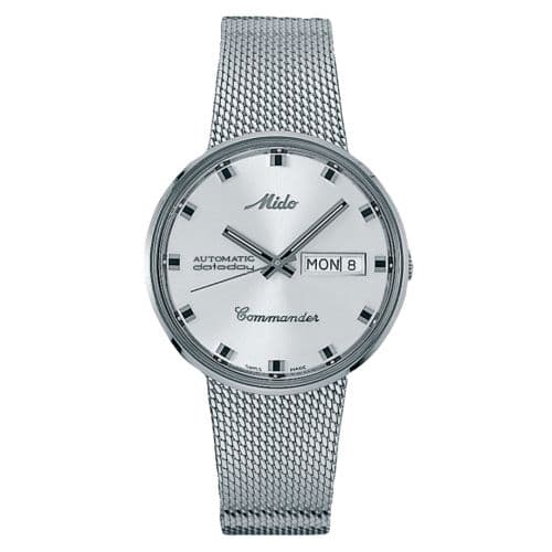Mido Commander 1959 Stainless Steel / Silver / Bracelet