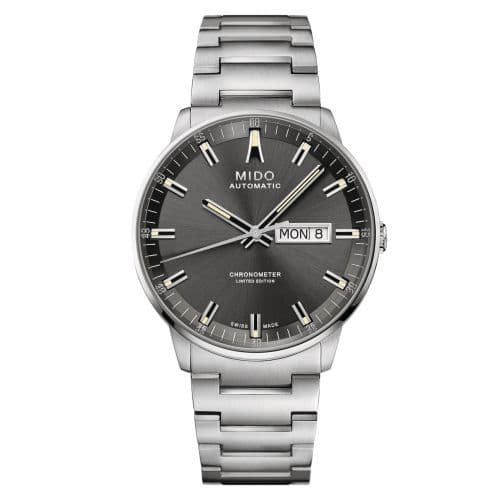 Mido Commander Chronometer Stainless Steel / Grey / IBA