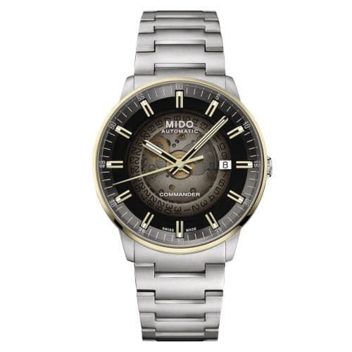 Mido Commander Gradient Stainless Steel - Yellow Gold / Bracelet