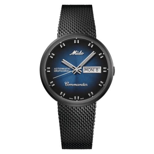 Mido Commander Shade PVD / Blue / Bracelet