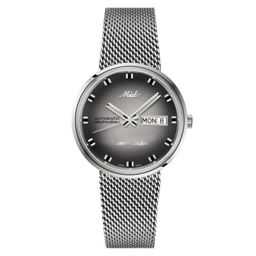 Mido Commander Shade Stainless Steel / Grey / Bracelet