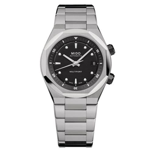 Mido Multifort 8 Stainless Steel / Black / Bracelet