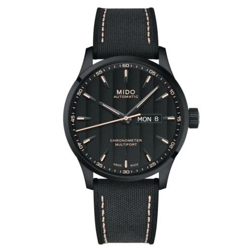 Mido Multifort Chronometer 1 PVD / Black / Strap