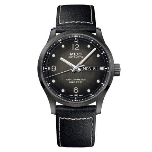 Mido Multifort Chronometer M PVD / Black / Strap