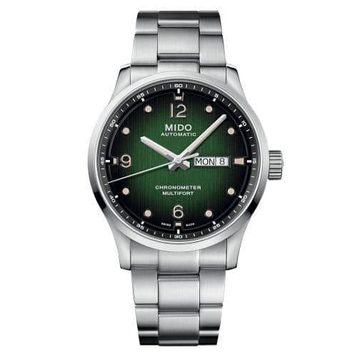 Mido Multifort Chronometer M Stainless Steel / Green