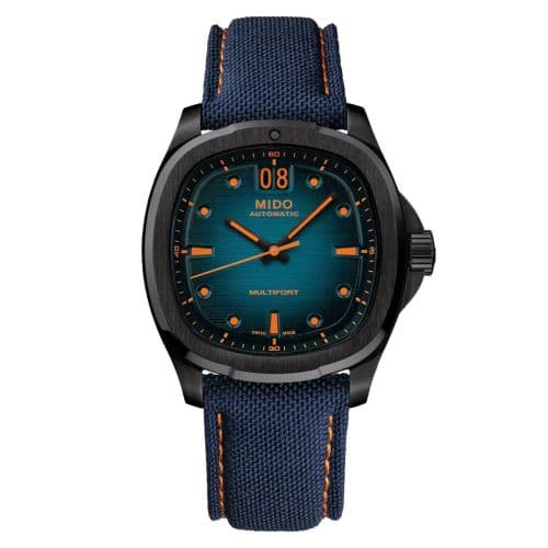 Mido Multifort TV Big Date PVD / Blue