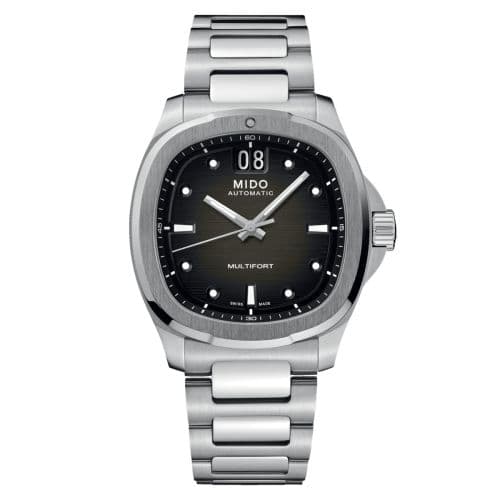 Mido Multifort TV Big Date Stainless Steel / Green / Bracelet
