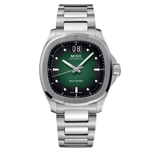Mido Multifort TV Big Date Stainless Steel / Grey / Bracelet