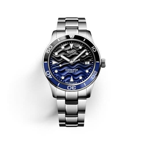 Mido Ocean Star 200 39 Stainless Steel / Black - Blue / Bracelet