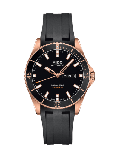Mido Ocean Star 200 Rose / Black / Rubber