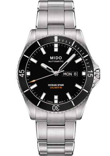 Mido Ocean Star 200 Stainless Steel / Black / Bracelet