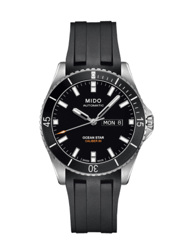 Mido Ocean Star 200 Stainless Steel / Black / Rubber