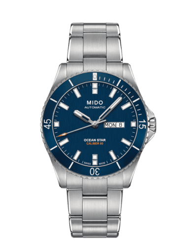 Mido Ocean Star 200 Stainless Steel / Blue / Bracelet