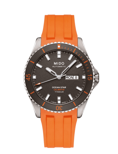 Mido Ocean Star 200 Titanium / Grey / Rubber