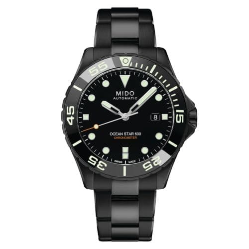 Mido Ocean Star 600 Chronometer DLC / Black / Bracelet