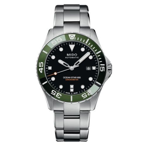 Mido Ocean Star 600 Chronometer Stainless Steel / Black / Bracelet
